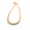 Collier Collier en or 18 carats maille anglaise 3 couleurs 58 Facettes