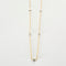 Collier Collier or jaune chaîne alternée de diamants 58 Facettes 3670