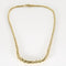 Collier Collier or jaune à maille palmier 58 Facettes SL5154