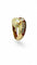 Bague 58 Bague dôme toi et moi or jaune et diamants 58 Facettes