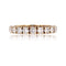 Bague 52 Alliance diamants or jaune 58 Facettes 21-066-52