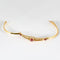 Bracelet Bracelet jonc or jaune rubis diamants 58 Facettes LP1041/9