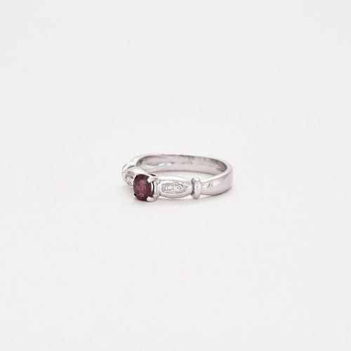 Bague 54 Bague solitaire rubis 58 Facettes 2542