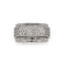 Bague 52 Alliance Piaget Possession en or gris 18k sertie de 120 diamants – Vers 2000 – Taille 52 58 Facettes