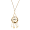 Collier Collier orientaliste en or jaune, perles de semences et saphirs 58 Facettes 58FC24