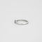 Bague 53 Solitaire en or blanc orné d'un diamant 58 Facettes 517472