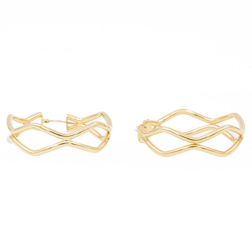 Boucles d'oreilles Boucles d'oreilles  Créoles Or jaune 58 Facettes 2147830CN
