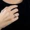 Bague 51 BULGARI - Bague B.Zero1 or blanc diamants 58 Facettes 111