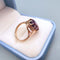 Bague 53 Bague Améthyste en Solitaire Or Jaune 58 Facettes AA 1719