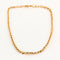 Collier Collier or jaune maille jaseron 58 Facettes CHA53452