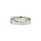 Bague 55 Demi alliance - Or blanc et diamants 58 Facettes 1084
