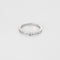 Bague 59 Alliance en platine et diamants 58 Facettes LP1147