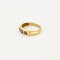 Bague 52 Bague en or jaune et grenats 58 Facettes THI0382
