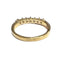 Bague SORTIJA CINTILLO CONTEMPORÁNEO de ORO 18 kts con DIAMANTES 58 Facettes Q120B
