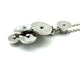Collier BVLGARI. Collection « Cicladi », collier en or blanc 18 carats 58 Facettes