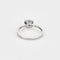 Bague 58 Bague Solitaire en or blanc et diamants 58 Facettes THI02063