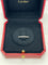 Bague 46 Alliance Cartier Etincelle or blanc et diamants 58 Facettes