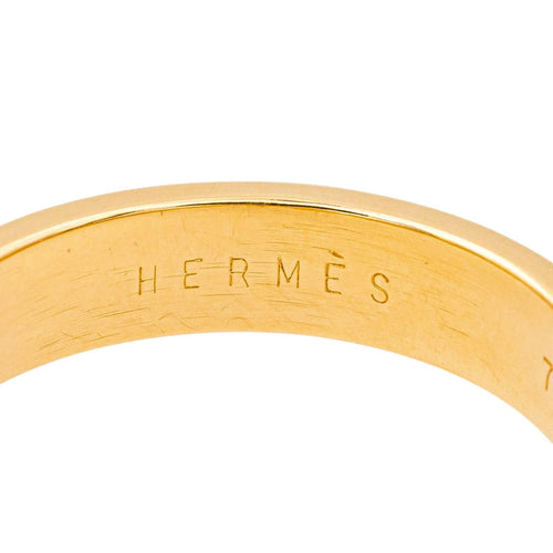 Bague 57 Hermès Bague  Or jaune Diamant 58 Facettes 4250494CN