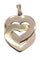 Pendentif PENDENTIF DOUBLE CŒURS 58 Facettes 082801