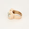 Bague Bague Tank or et diamants 58 Facettes