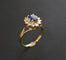 Bague 55 Bague Saphir Et Diamants, Or 18 Carats 58 Facettes