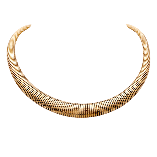 Collier Collier vintage "Tubogas". 58 Facettes 34518