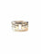 Bague 53 Bague Bulgari Parentesi en or blanc 18 carats 58 Facettes 19451
