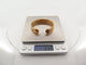 Bracelet vintage bracelet CARTIER double c tisse or jaune 18k jonc 33.3gr   boite 58 Facettes 267461