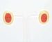 Boucles d'oreilles Orecchini in oro giallo con corallo 58 Facettes 9247