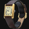 Montre Cartier Montre Tank Vermeil 58 Facettes MT43327