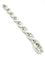 Bracelet HERMES. Collection "Acrobate", bracelet argent GM 58 Facettes