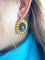 Boucles d'oreilles Boucles d'oreilles Dormeuses anciennes (1940-1950 ) - Onyx noir - Or Jaune 18K 58 Facettes AA 1652