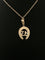 Pendentif Pendentif fer à cheval en or jaune 58 Facettes