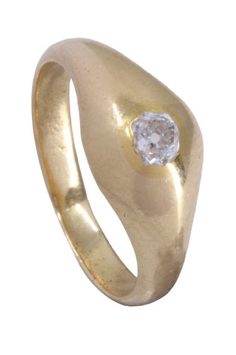 Bague 49 BAGUE JONC ANGLAIS DIAMANT 58 Facettes 083181