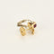 Boucles d'oreilles GUY LAROCHE - Boucles d'oreilles or jaune, or blanc, rubis et diamants 58 Facettes B240764