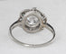 Bague Bague marguerite platine et brillant Art Déco 58 Facettes