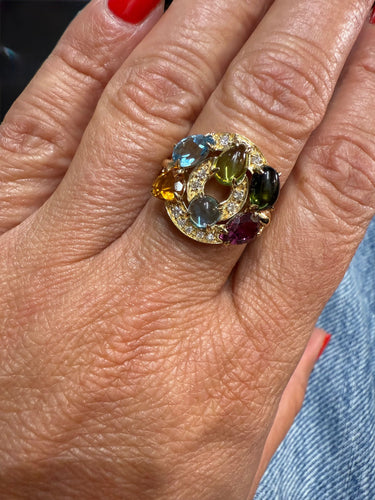 Bague 55 BULGARI - Bague « Collection Astrale » - Or jaune 58 Facettes 1.0000848/4