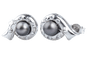 Boucles d'oreilles Boucles d’oreilles perles de Tahiti 6,11 mm & diamants 0,41 ct en or jaune 58 Facettes BO46420-107