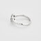 Bague 53 Bague solitaire en or blanc et diamants 58 Facettes LJ28