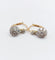 Boucles d'oreilles Dormeuses marguerite - Boucles d’oreilles en or 18k, platine et diamants 58 Facettes A06632