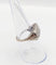 Bague 52 Bague tank art déco or blanc et diamants 58 Facettes A05400