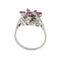 Bague avec rubis et diamants