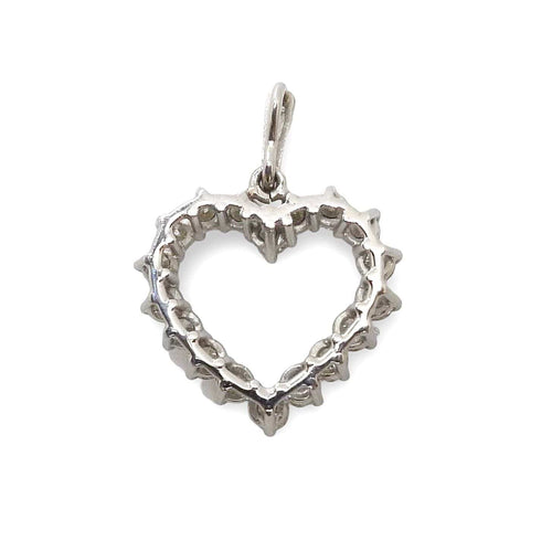 Pendentif Pendentif forme coeur diamants 1ct 58 Facettes 00049901