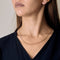Collier Chaîne en or jaune 18K à petite maille forçat 58 Facettes CHA5342-1