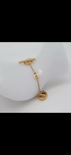 Bracelet HERMES - Bracelet "Farandole" Or Jaune 58 Facettes