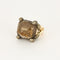 Bague 50 Pomellato - Tango - Bague en or rose 18k, quartz fumé et diamants 58 Facettes BIA1205