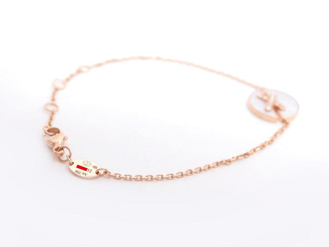 Bracelet bracelet CHAUMET jeux de liens harmony 084231 diamants or rose 18k 58 Facettes 266355