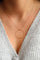 Collier Ginette NY Collier Circle on Chaine Or rose 58 Facettes 2322871CN