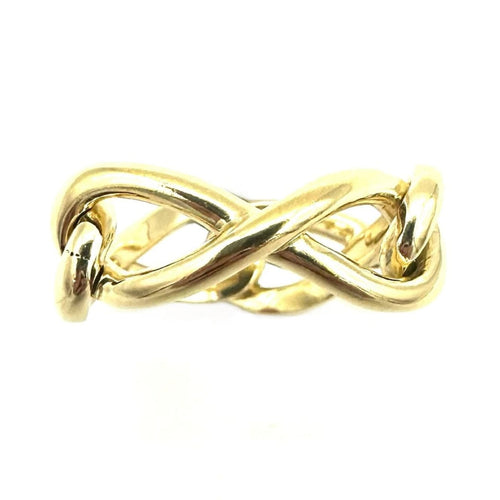 VAN CLEEF & ARPELS. Bague vintage or jaune 18K