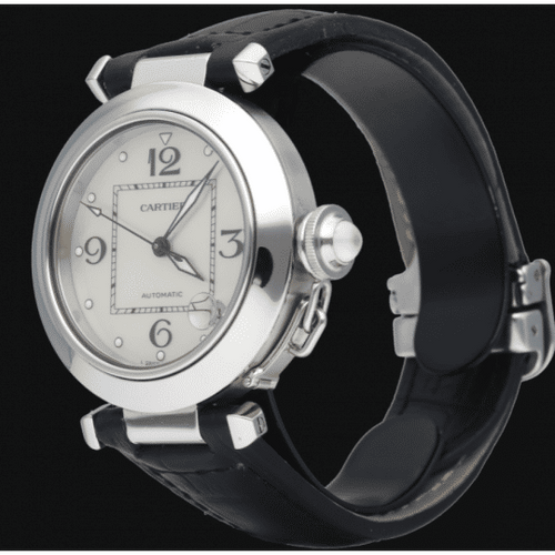 Montre Cartier Montre Pasha C 35Mm Nacre Automatique 58 Facettes MT41547